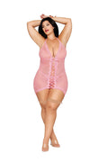 Dreamgirl Garter Slip And G String