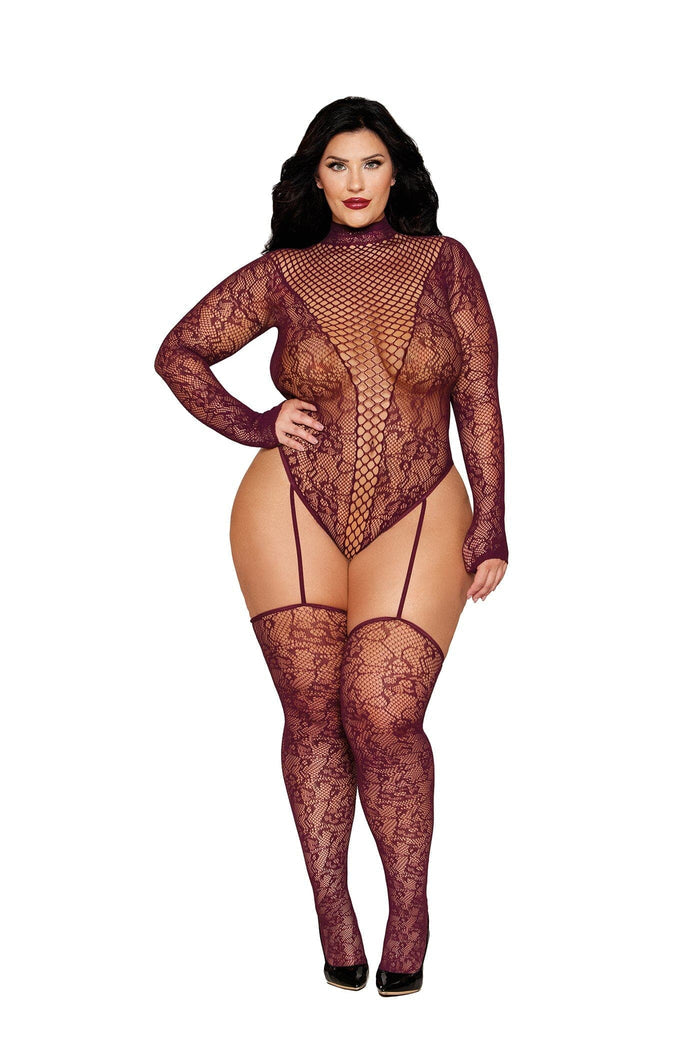 Dreamgirl Thigh High Teddy