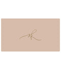 E-Gift Card by Sofia Kaman with beige card background and gold cursive signature
