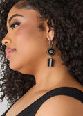 Embellished Rings Drop Earrings