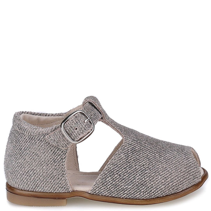 Emel Linen Denim Sandal