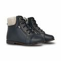 Emel Navy Sweater Bootie