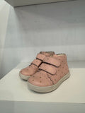 Emel Nude Pink Gold Hearts Sneaker