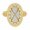 Empire Oval Statement Ring