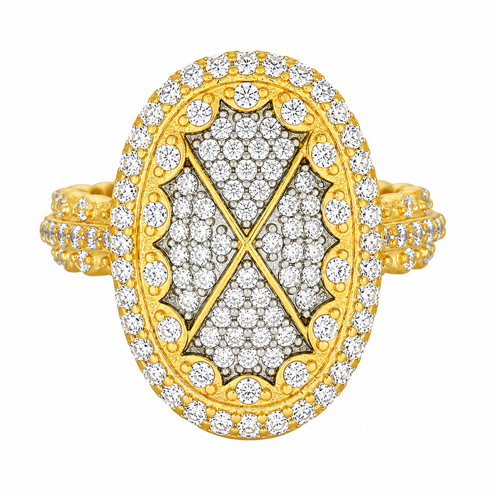 Empire Oval Statement Ring
