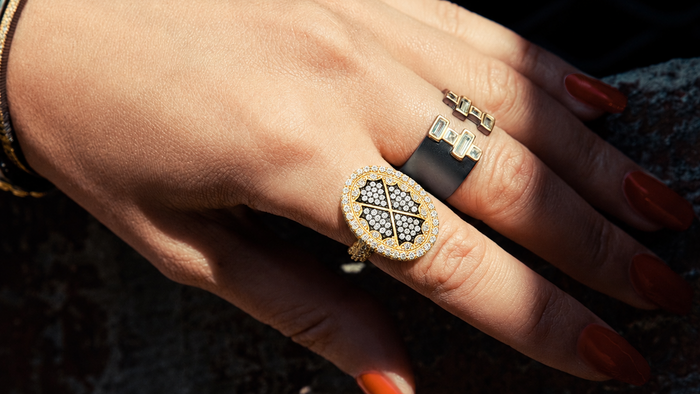 Empire Oval Statement Ring
