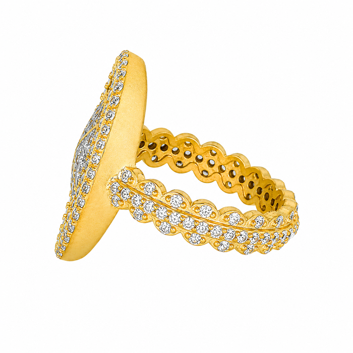Empire Oval Statement Ring