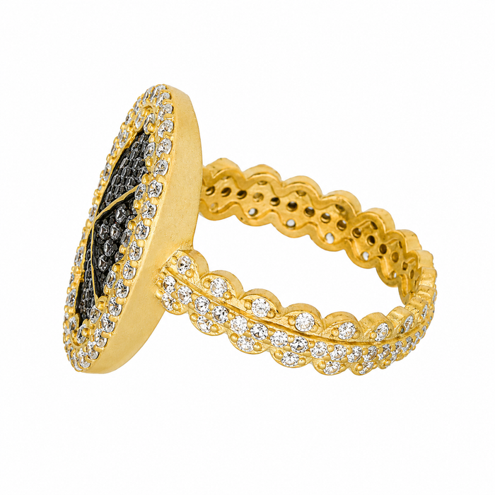 Empire Oval Statement Ring