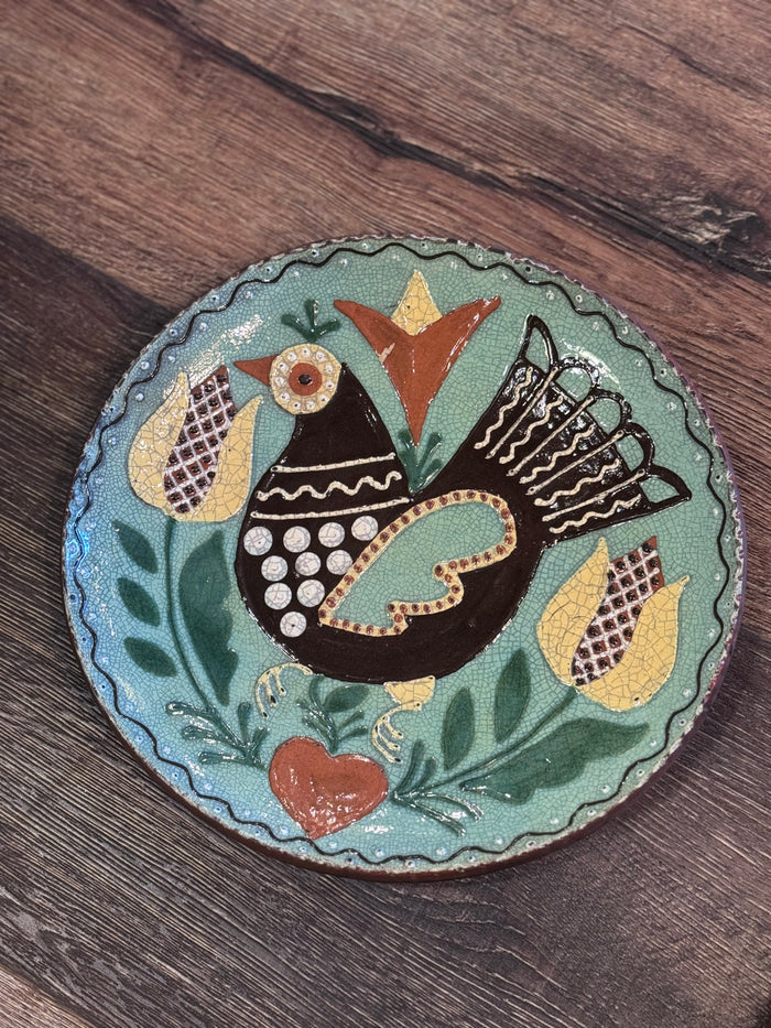Folk Art Rooster Collection David T Smtih