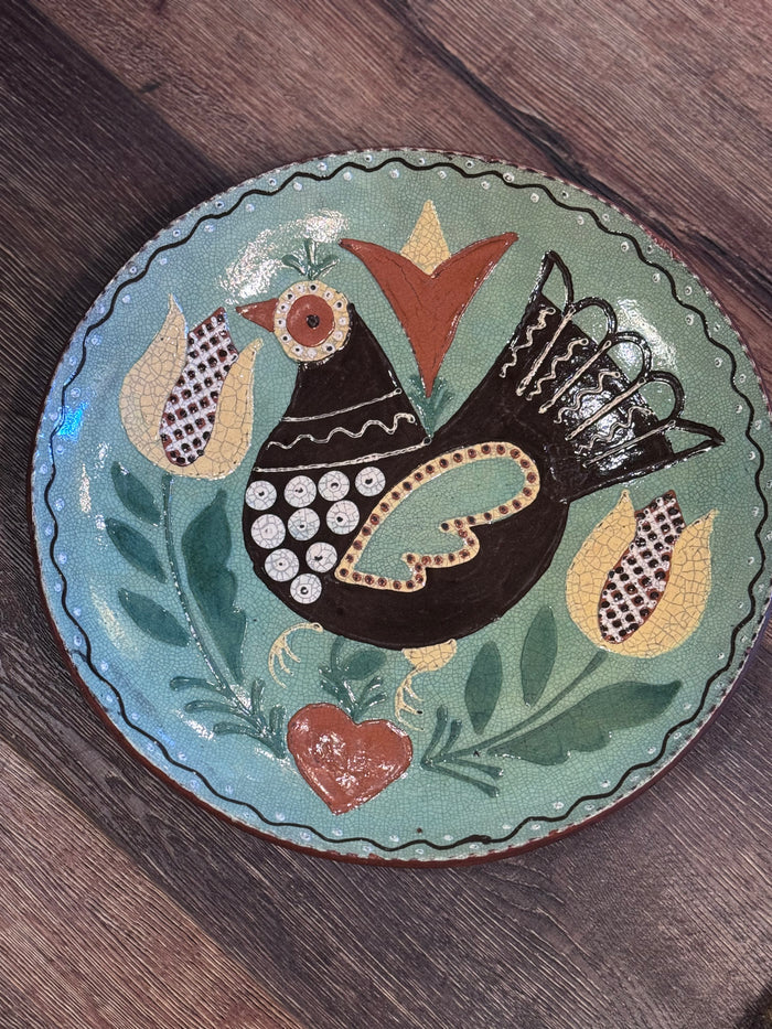 Folk Art Rooster Collection David T Smtih