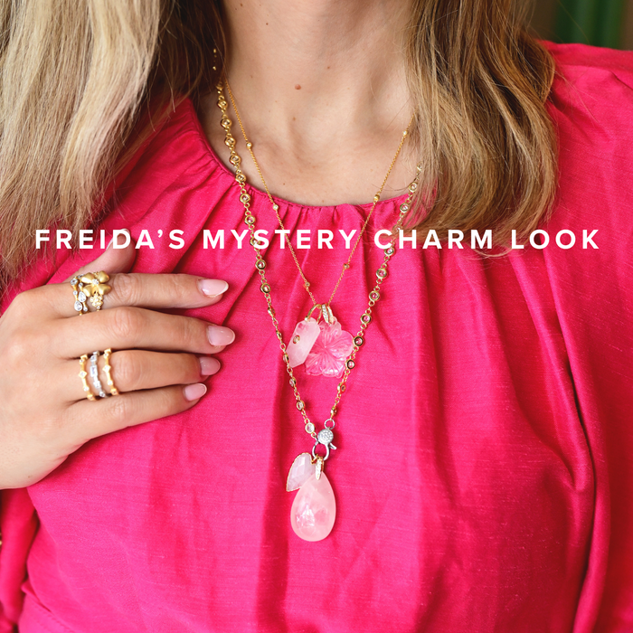 Freida's Mystery Charm Necklace Look