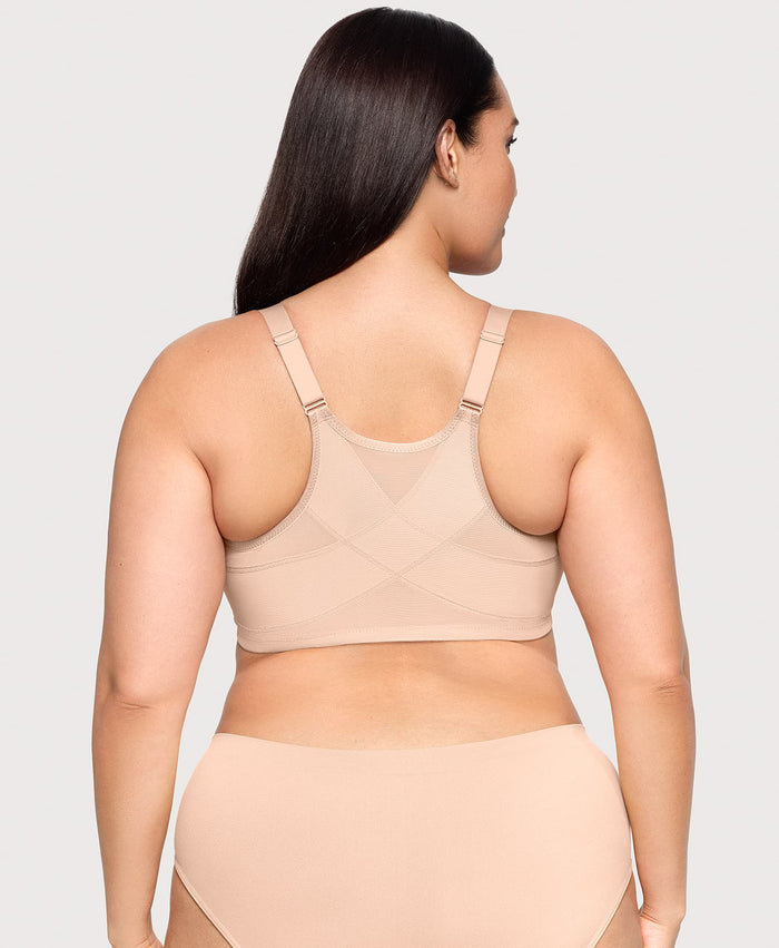 Front-Closure Posture Back WonderWire Bra