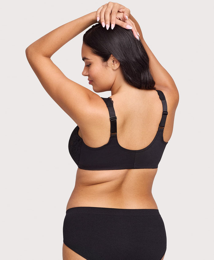 Front-Closure Stretch Lace WonderWire Bra