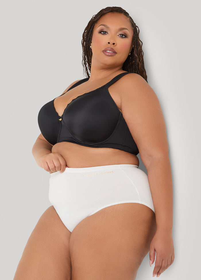 Full Coverage Stretch Cotton Briefs