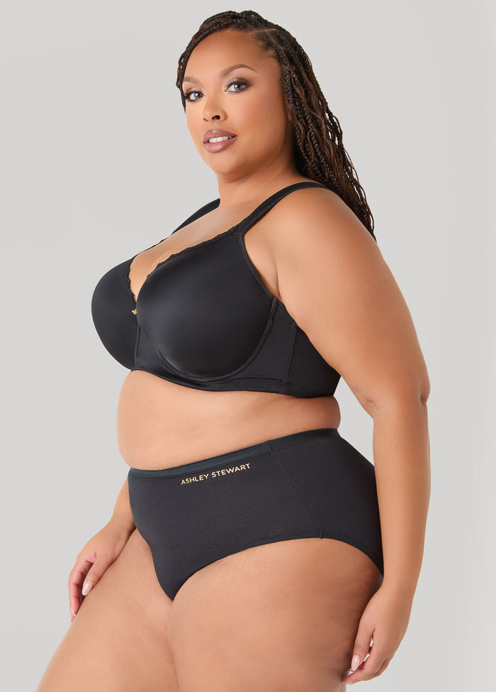 Full Coverage Stretch Cotton Briefs