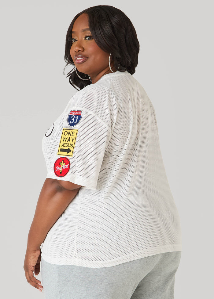 God First Patchwork Jersey