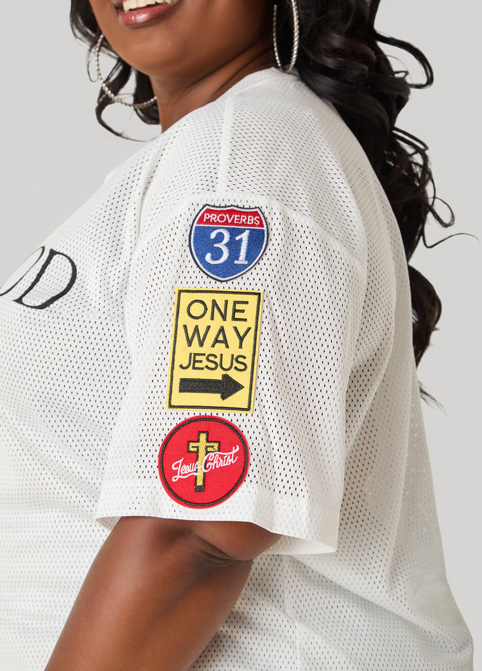 God First Patchwork Jersey