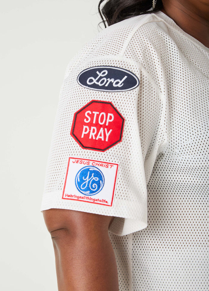 God First Patchwork Jersey