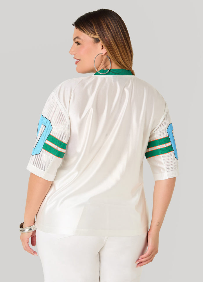 God Has A Plan Printed Jersey