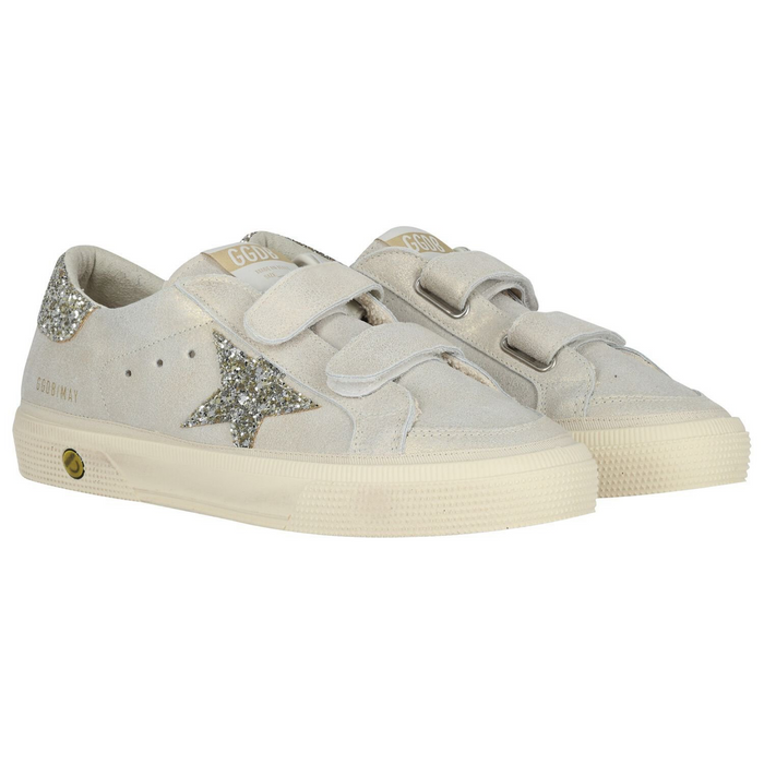 Golden Goose Platinum Sparkle Sneaker