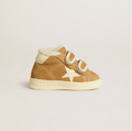 Golden Goose Tobacco Shearling Lining Baby Sneaker