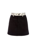 GOOD BANDANA PATCHWORK MINI SKIRT - GET DOWN/MULTI