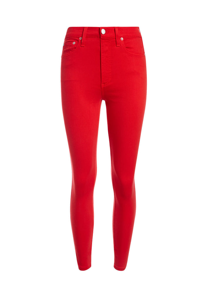 GOOD HIGH RISE ANKLE SKINNY JEAN - PAPRIKA