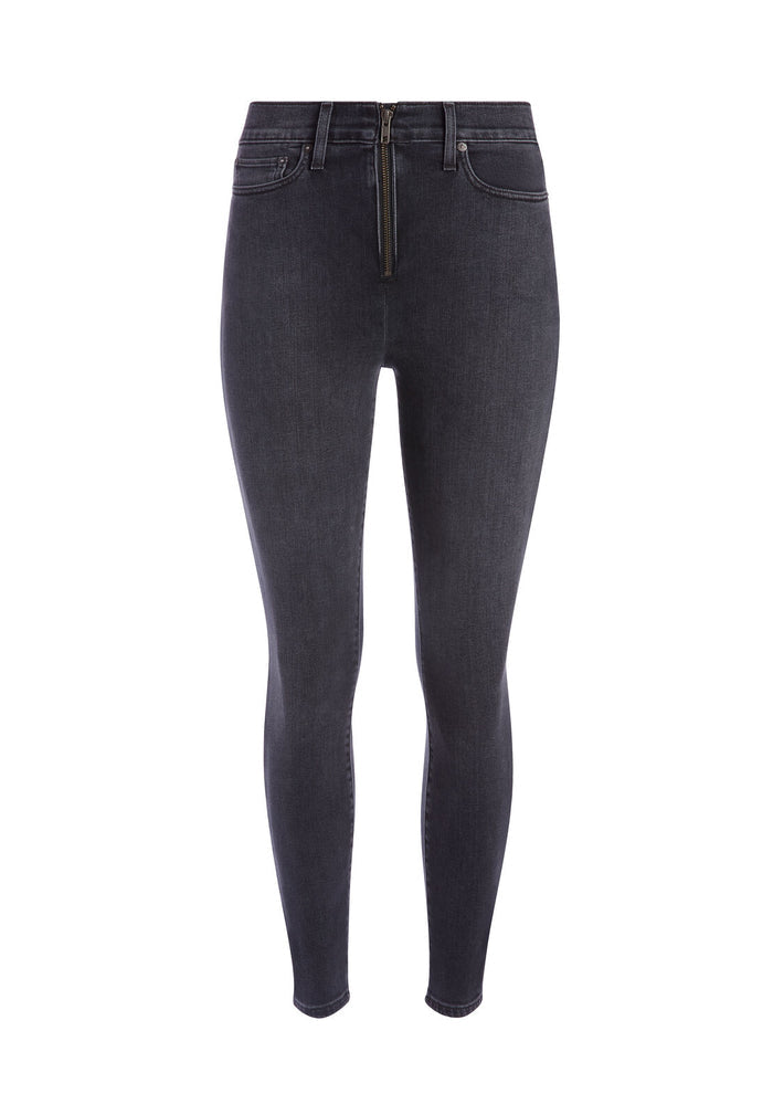 GOOD HIGH RISE ANKLE SKINNY JEAN - BLACK MAGIC