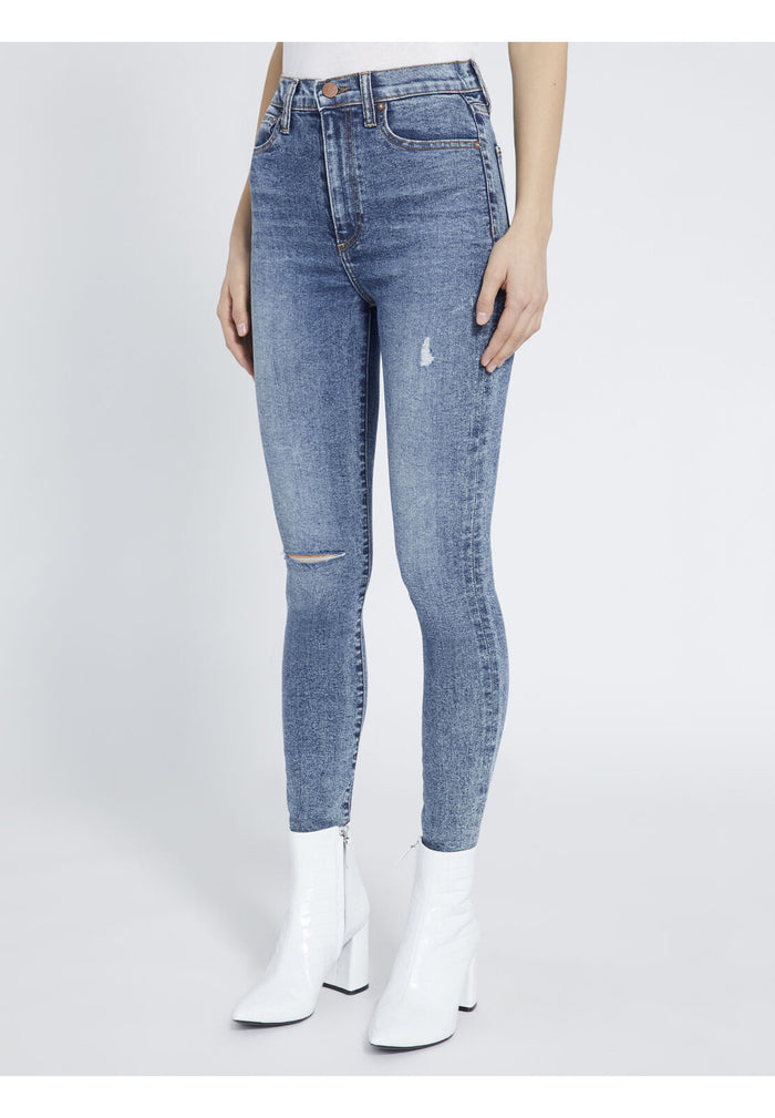 GOOD HIGH RISE ANKLE SKINNY JEAN - UNSTOPPABLE