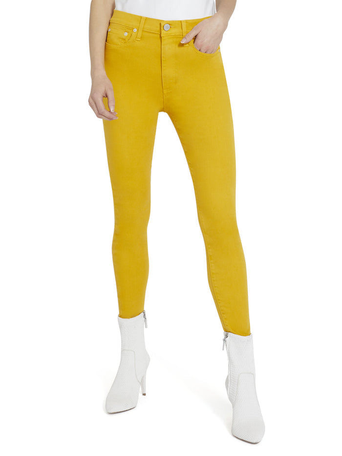 GOOD HIGH RISE ANKLE SKINNY JEAN - SUNGLOW
