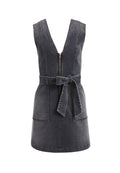 GORGEOUS V-NECK MINI DRESS - YES SHE WILL