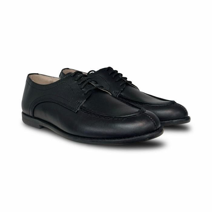 Gravitas Black Oxford Lace Up Shoe