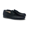 Gravitas Black Pebbled Dress Loafer