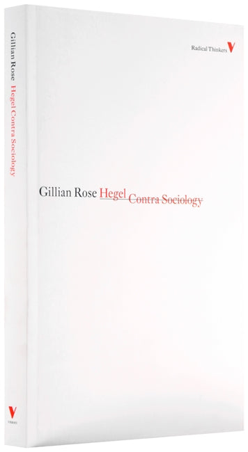 Hegel Contra Sociology
