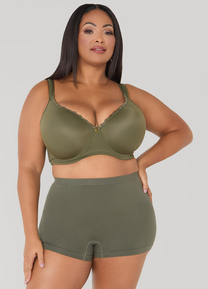 Seamless High Waist Boyshorts