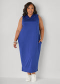 Hooded Maxi Cocoon Dress
