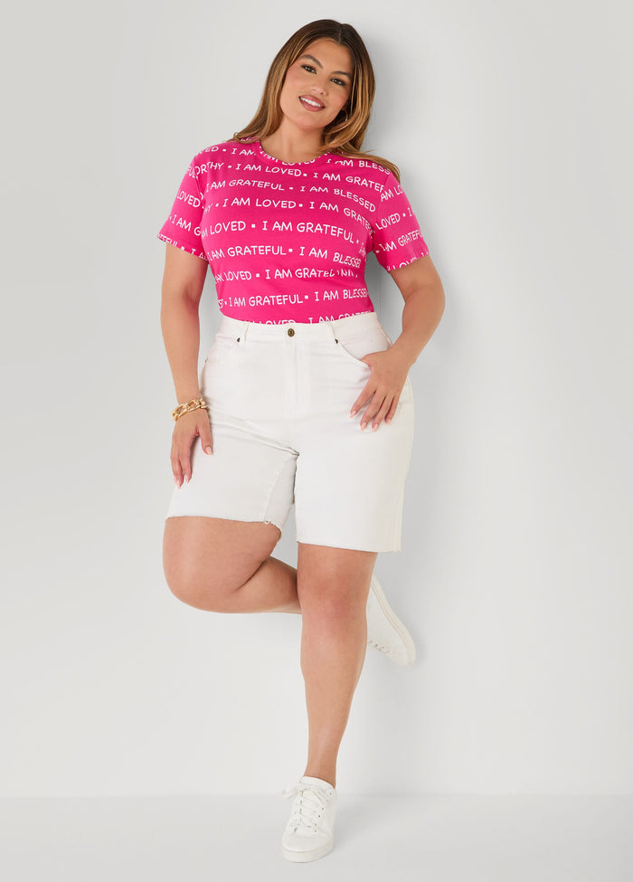 I Am Printed Tee