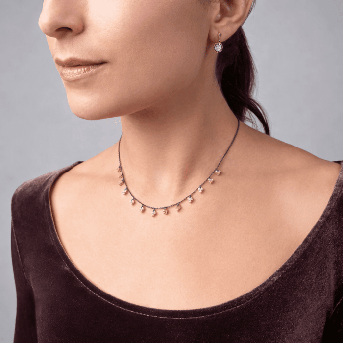Imperial Mother of Pearl Mini Leverback Earrings - FREIDA ROTHMAN