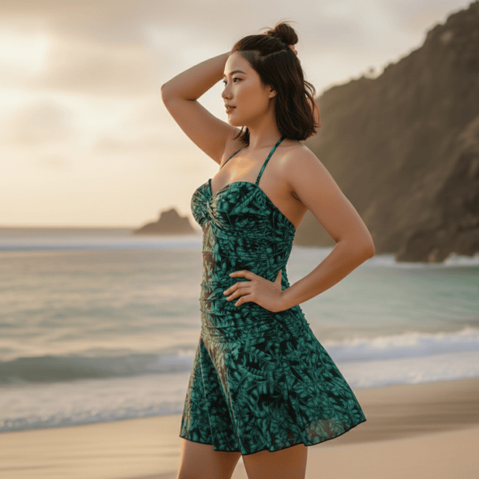 InstantFigure Tropical Swimdress