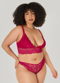 Lace Bralette Two Piece Set