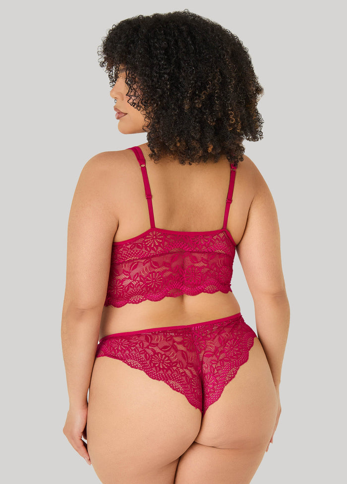 Lace Bralette Two Piece Set