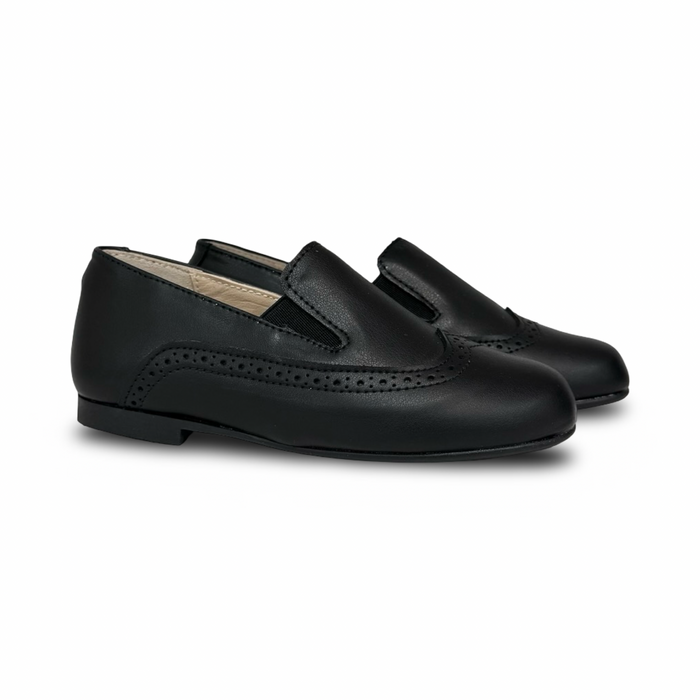 Lauve Black Wingtip Smoking