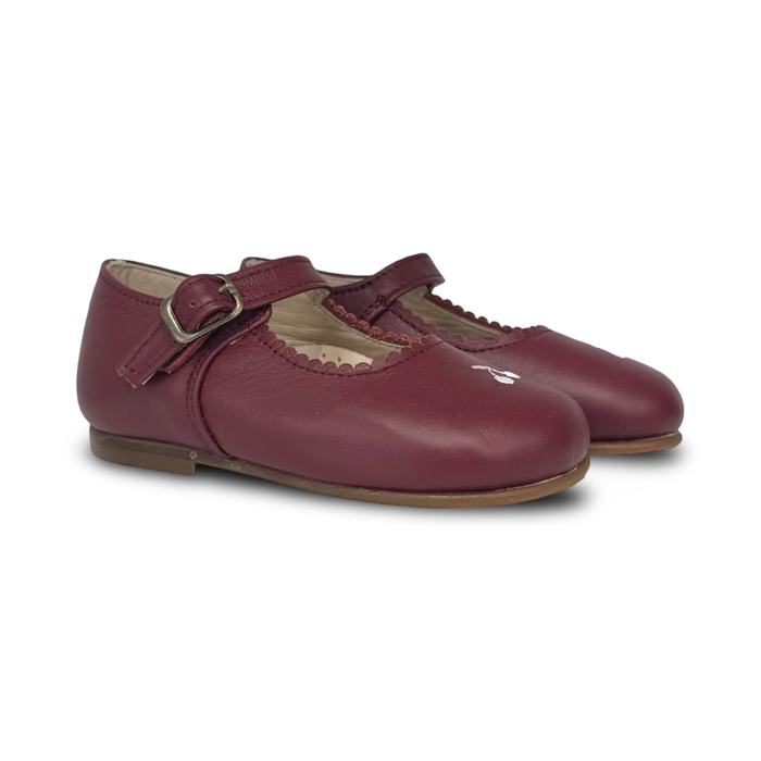 Lauve Burgundy Cherry Mary Jane