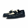 LMDI Black Cream Penny Loafer
