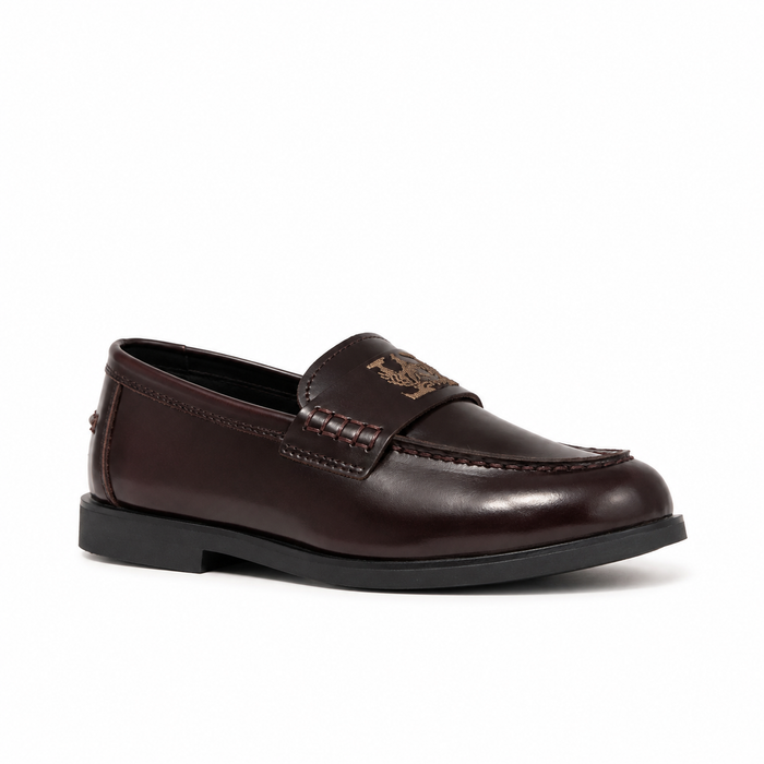 LMDI Brown Logo Covelo Loafer