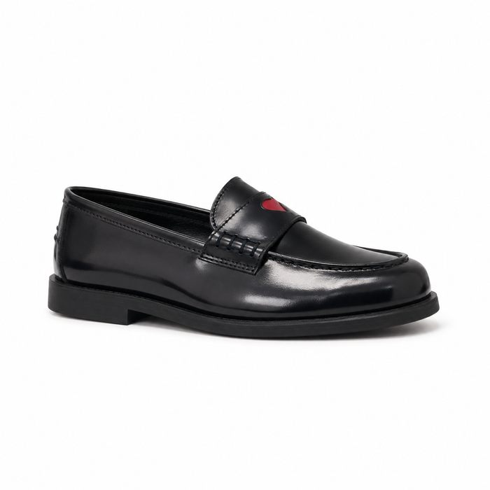 LMDI Navy Covelo Heart Loafer