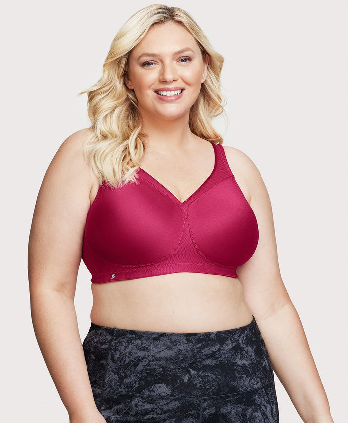 MagicLift Seamless Sports Bra Ruby