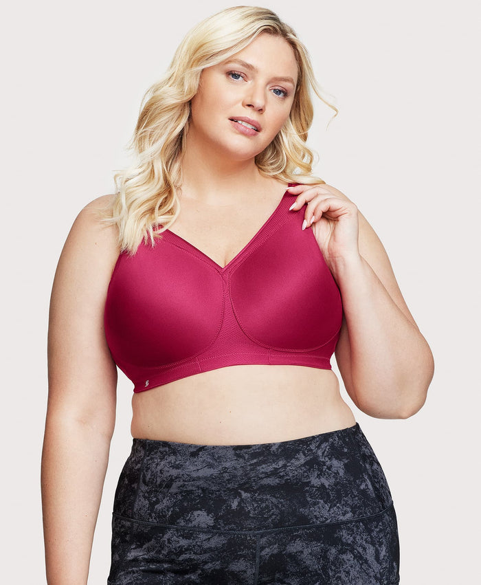 MagicLift Seamless Sports Bra Ruby