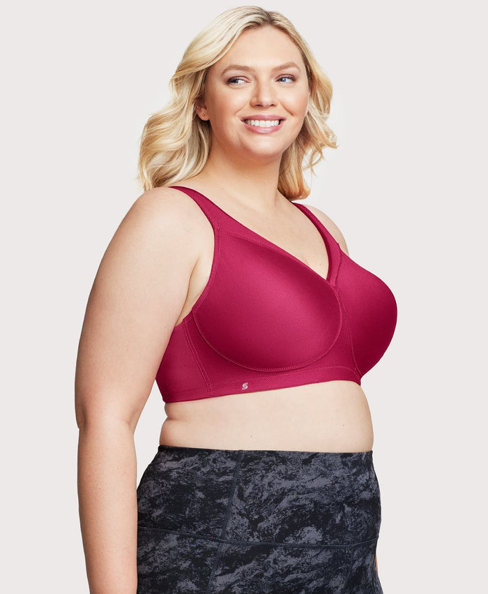 MagicLift Seamless Sports Bra Ruby