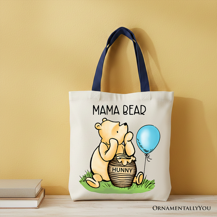 Mama Bear Canvas Tote Bag